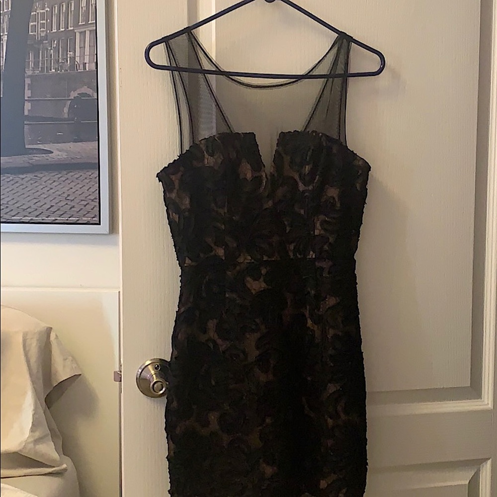 BCBG Maxazria black dress